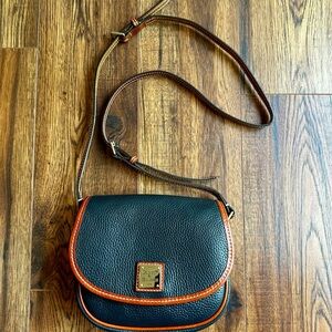 Dooney & Bourke Pebble Grain Saddle Bag